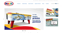 Desktop Screenshot of maticplay.com.br