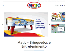 Tablet Screenshot of maticplay.com.br